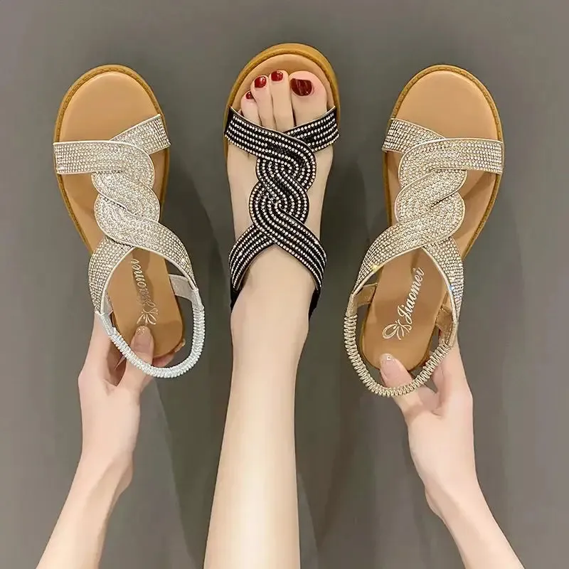 Bohemian Style Sandals  Chic and Comfortable Summer Footwear