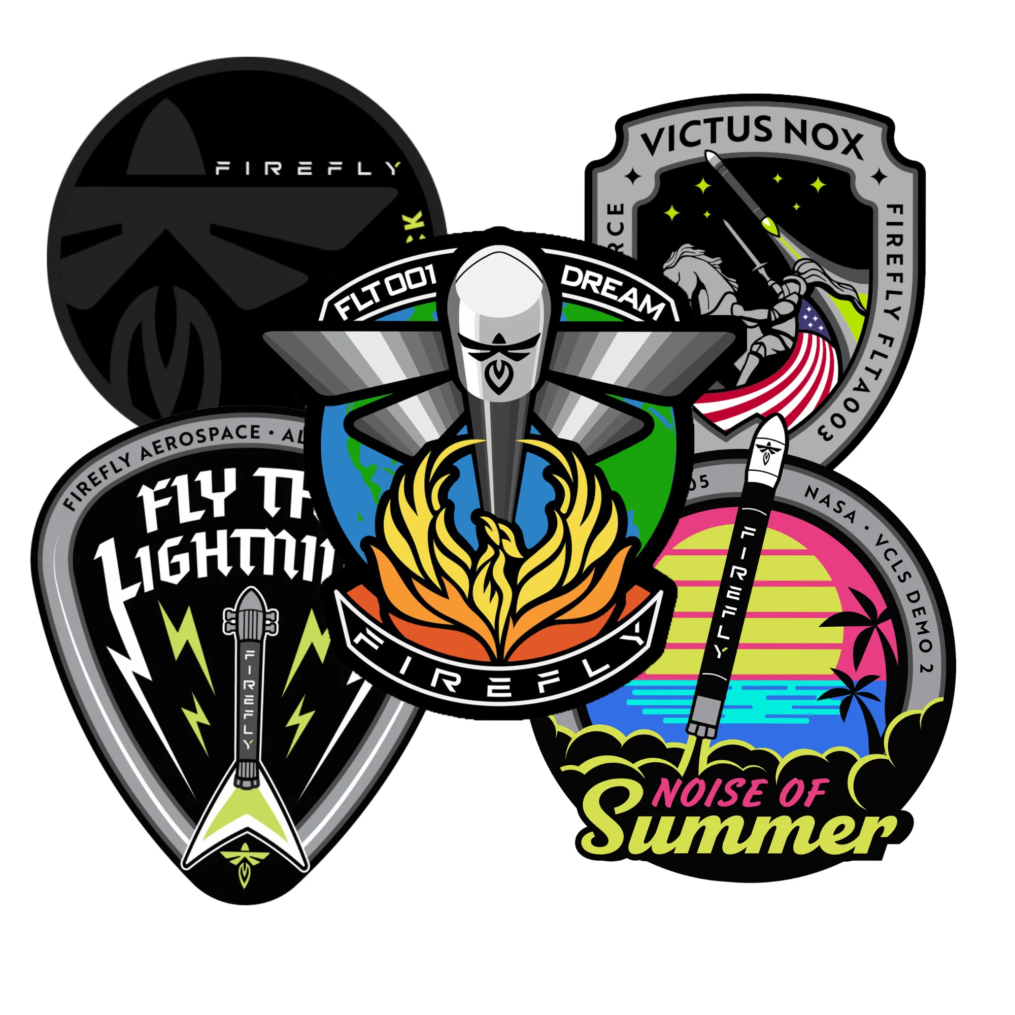 (Employee) Alpha Mission Patch Collection