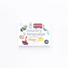 Flash Cards - Country and Language