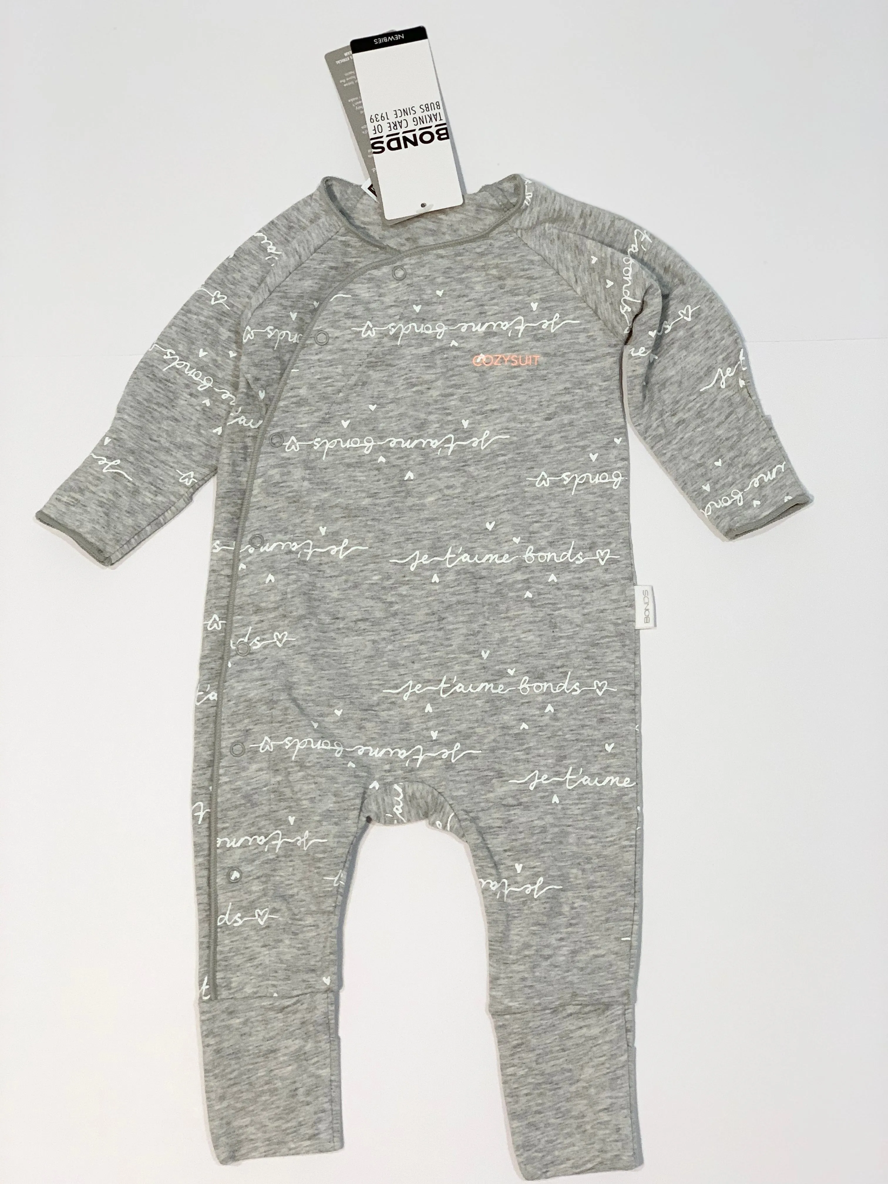 Grey Cosysuit brand new - Size 000