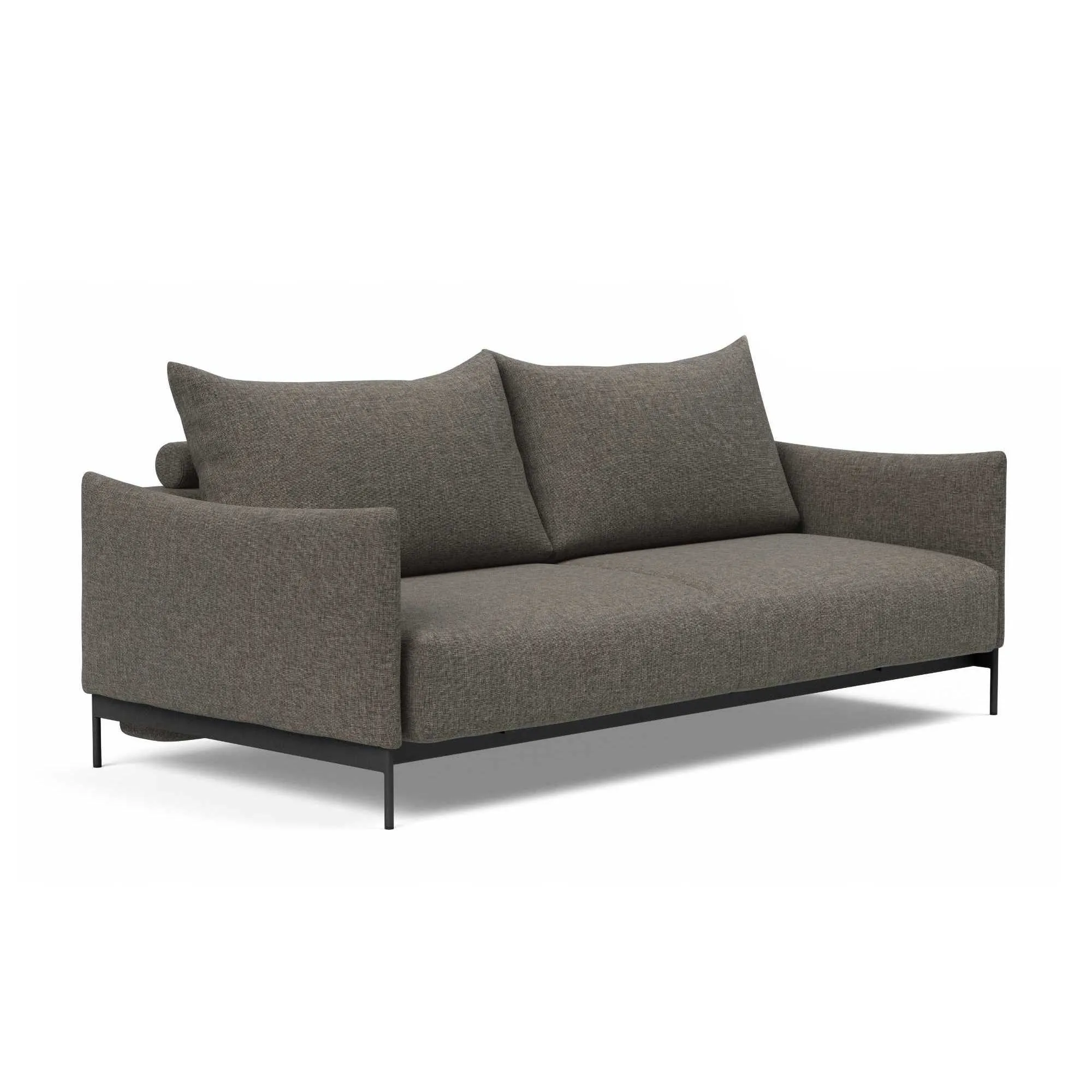Innovation Living Malloy Sofa Bed, 216 Flashtex Dark Grey