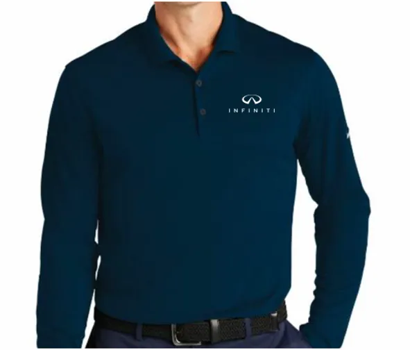 Nike Dri-Fit Long Sleeve Polo