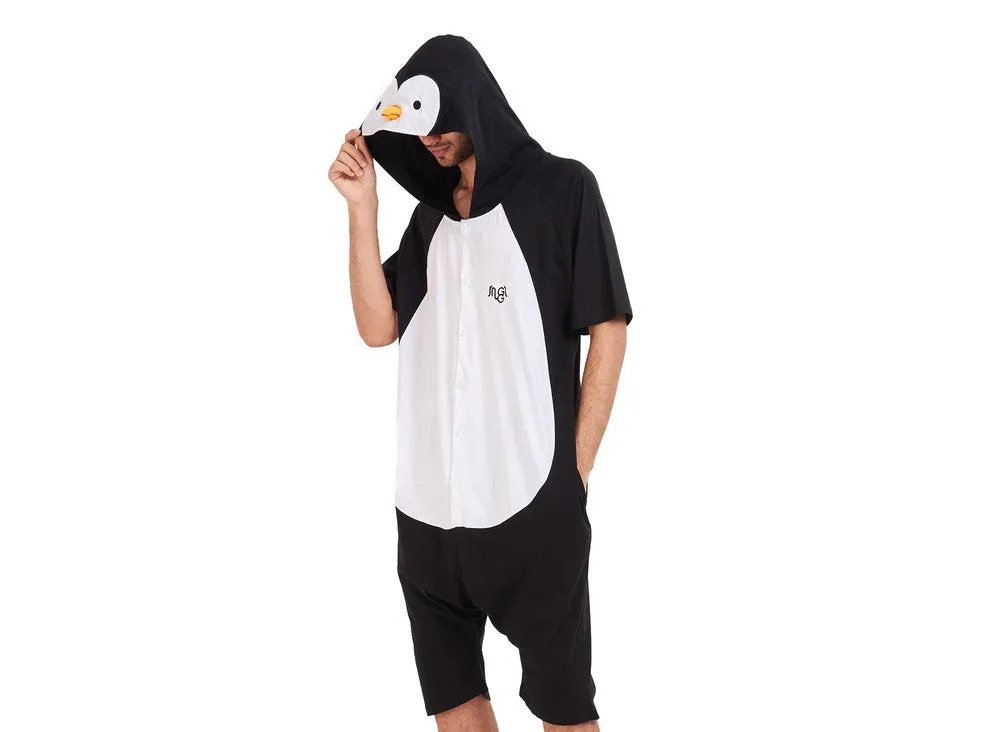 Snuggs Summer Onesie Short Penguin