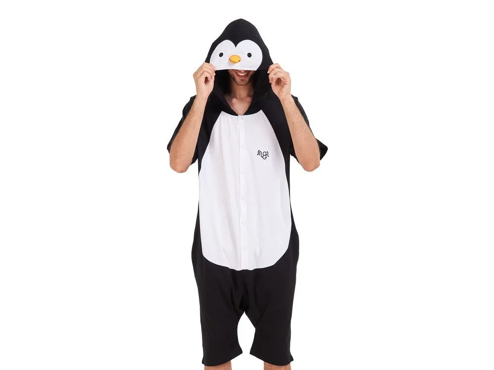 Snuggs Summer Onesie Short Penguin
