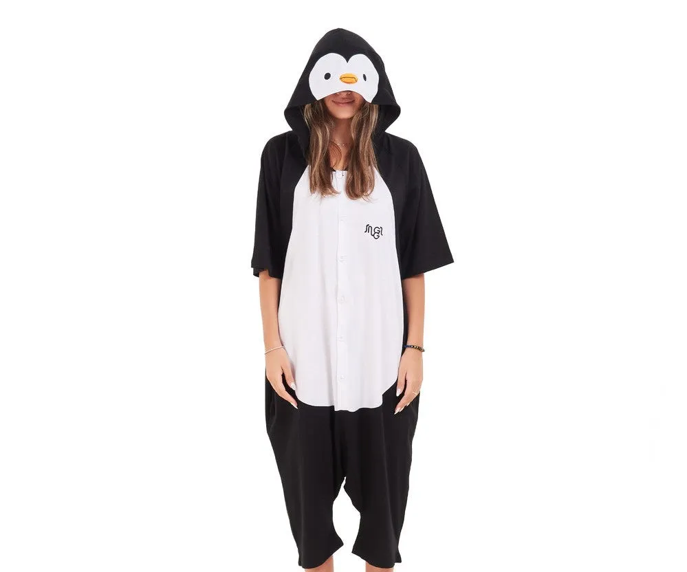 Snuggs Summer Onesie Short Penguin