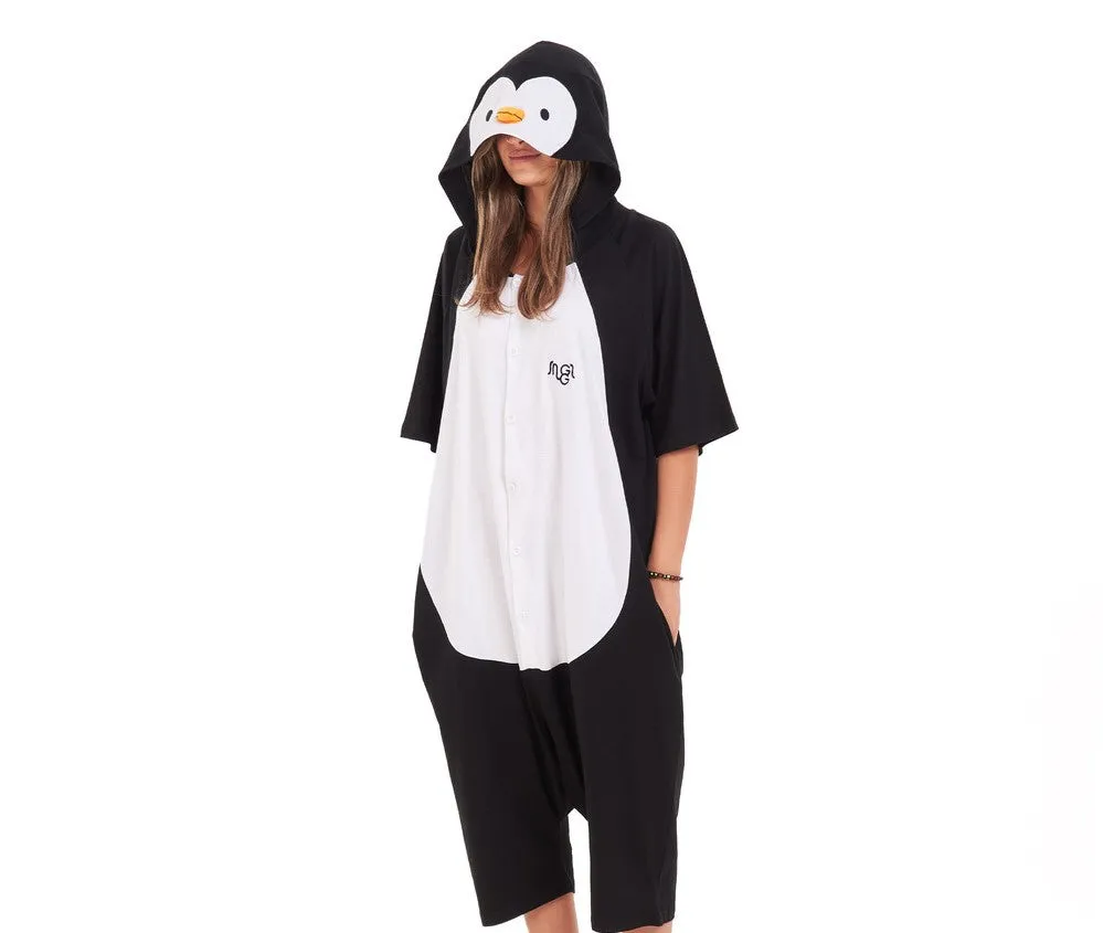 Snuggs Summer Onesie Short Penguin