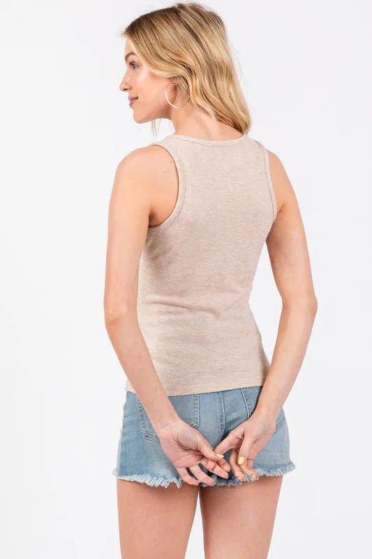 Summer Charm Sleeveless Top