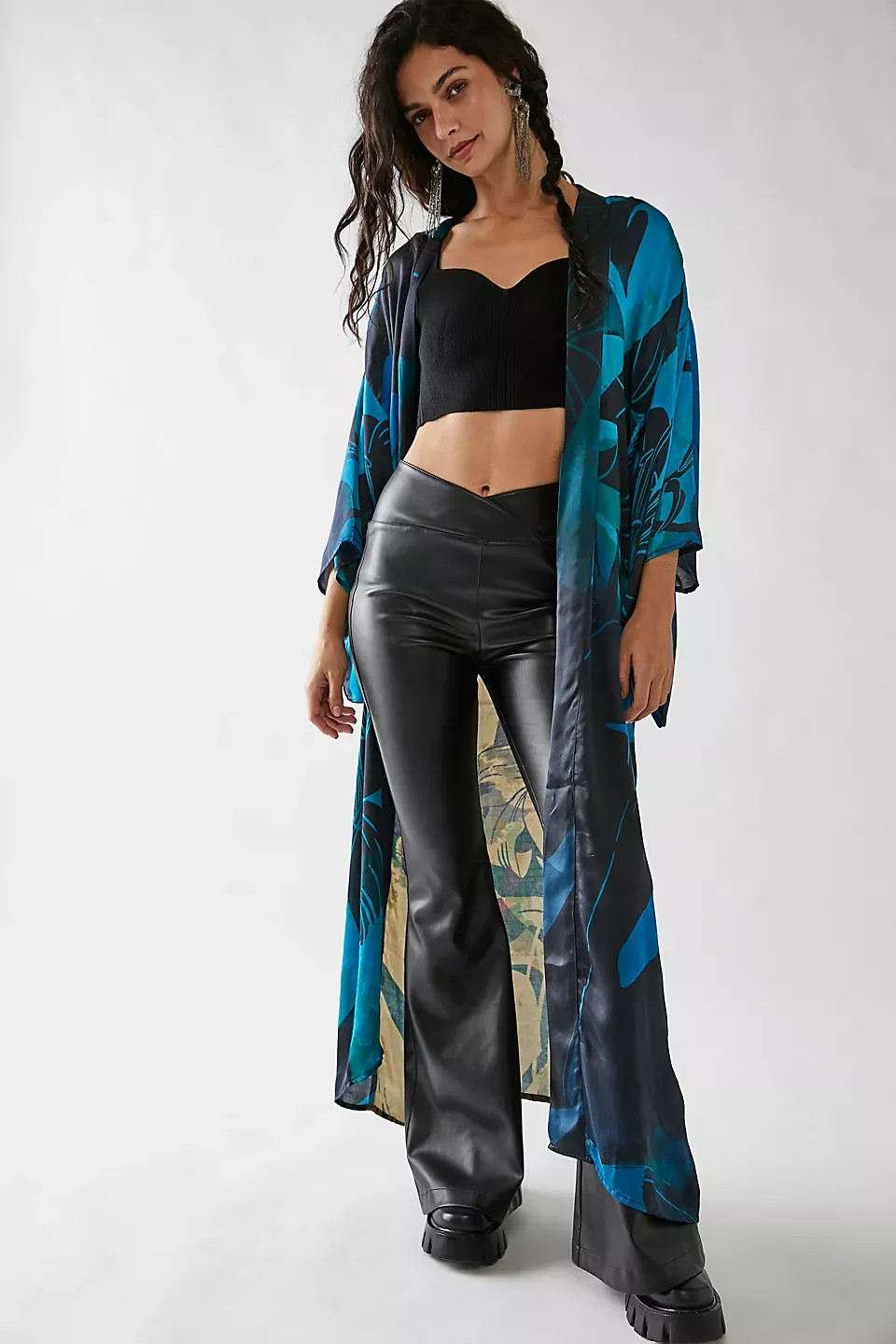 Summer ulta Kimono Abstract