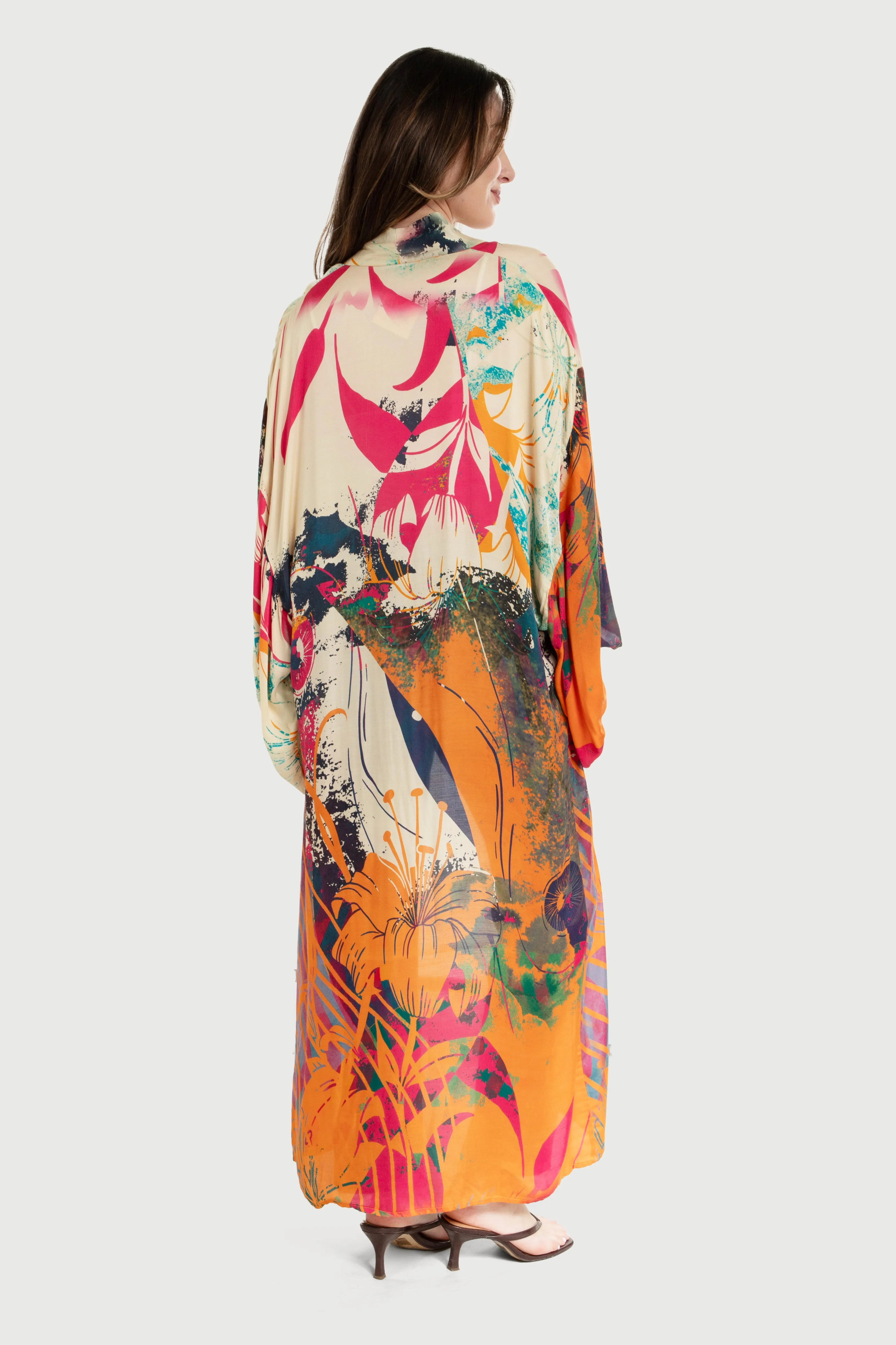 Summer ulta Kimono Abstract