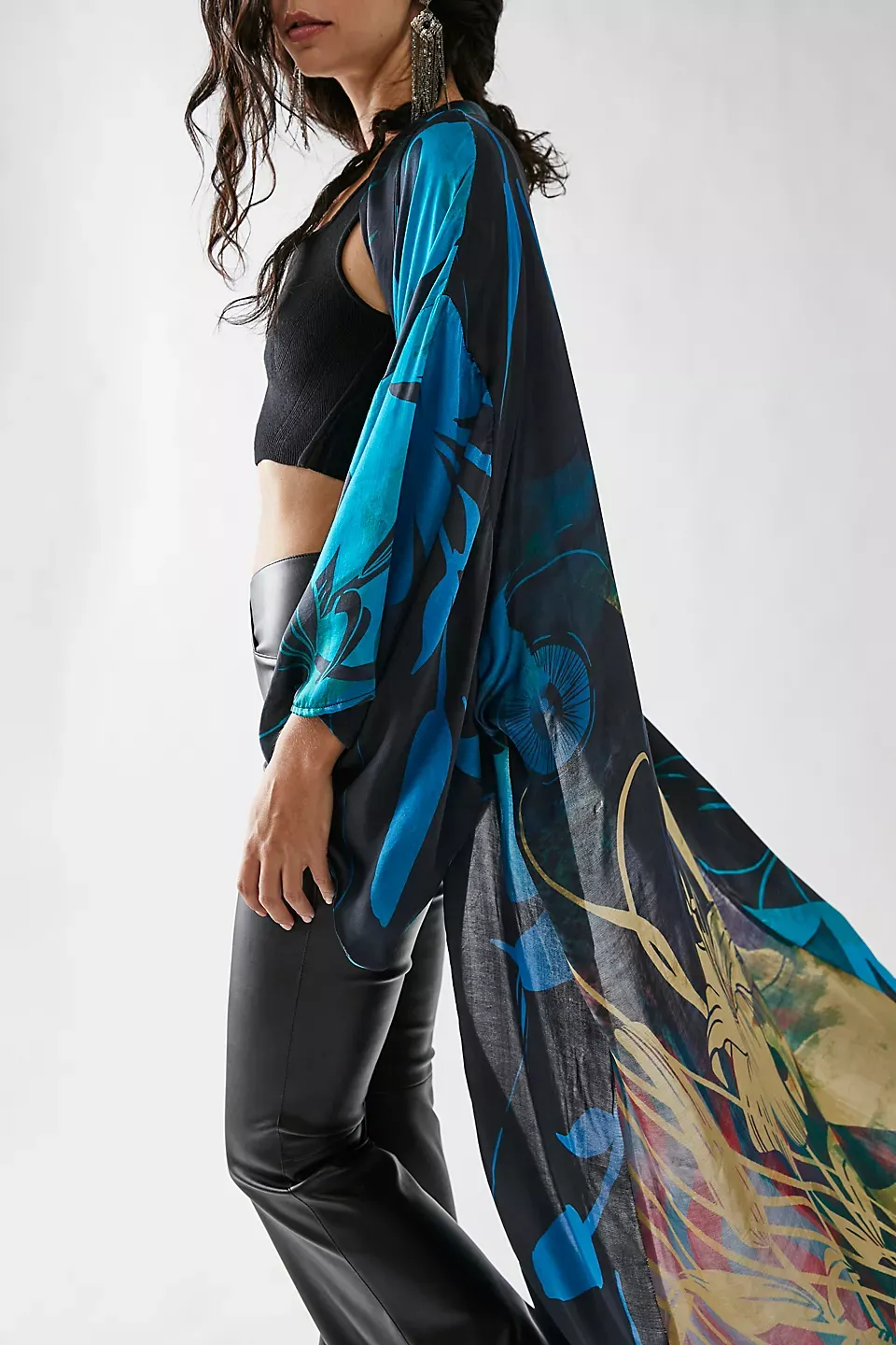 Summer ulta Kimono Abstract