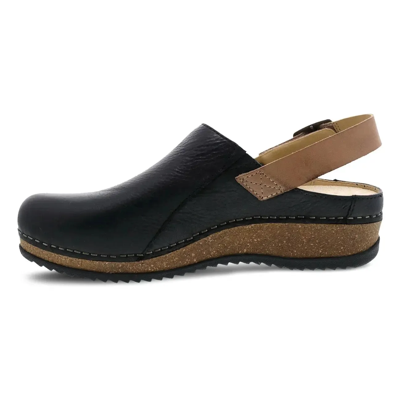 Women’s Dansko Merrin Waxy Milled – Sustainable Comfort in a Classic Mule
